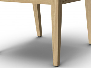 restoration hardware stewart fabric side chair 3D 模型