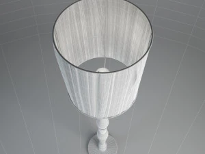 l&acirc;mpada de p&eacute; Modelo 3D