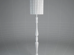 l&acirc;mpada de p&eacute; Modelo 3D