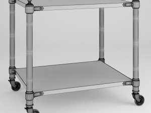 stevenson side table 3D-Modell