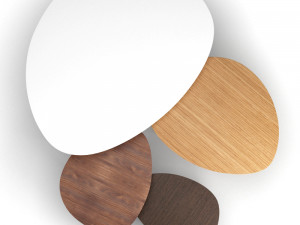 stua ecliple nesting tables 3D Model