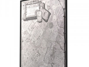 restoration hardware piranesis 1761 plan of rome 3D Model