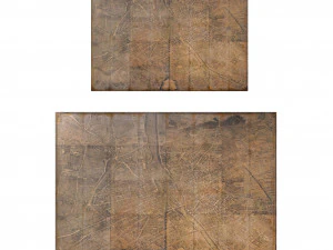 restoration hardware turgots 1739 plan de paris decoupage map 3D Model