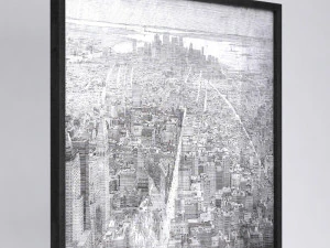 restoration hardware zoey riley map of lower manhattan 3D Model