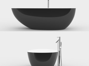 vesuv bathtube by vallone Modello 3D