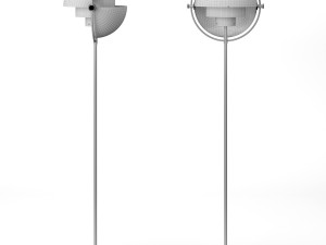 gubi multi-light floor lamp Model 3D