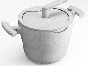 ikea forbluffad pot 3D Model