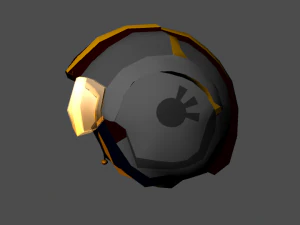 luke skywalkers helmet 3D Model