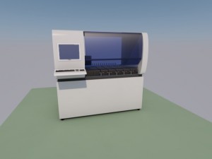 laboratory sample processing systems automate-2500 3D 모델