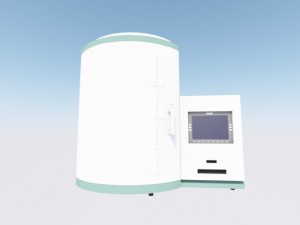 microbiological analyzer bd phoenix-100 Model 3D
