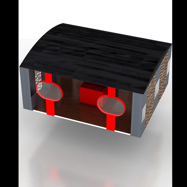 stand 3D Model .c4d .max .obj .3ds .fbx .stl .blend 