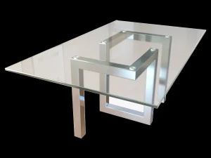 coffee table antonio lareto 3D Model