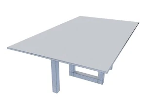coffee table antonio lareto 3D Model