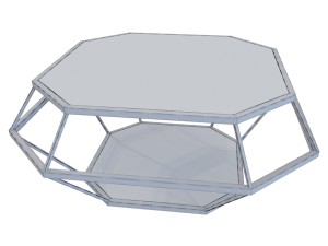 coffee table diamanto lareto 3D Model