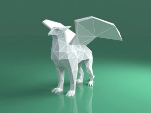 грифон 3D Модель