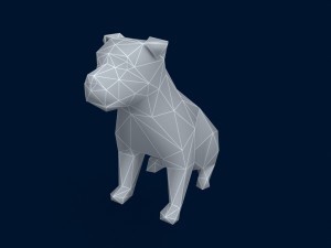 american bulldog 3D 모델