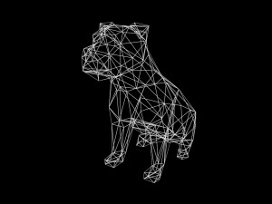american bulldog 3D 모델