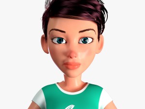 female character peny 3D Model
