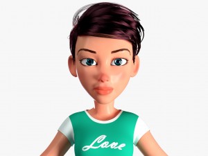 female character peny 3D Model