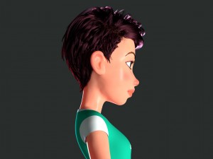 female character peny 3D Model
