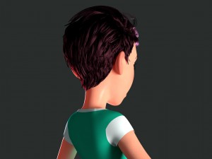 female character peny 3D Model