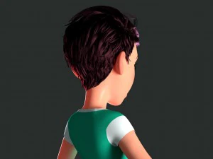 female character peny 3D Model
