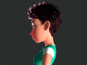 female character peny 3D Model