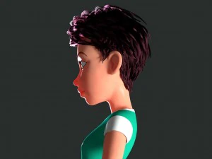 female character peny 3D Model