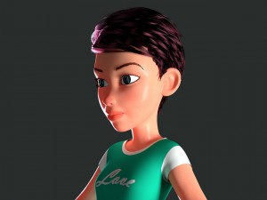 female character peny 3D Model