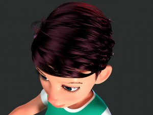 female character peny 3D Model
