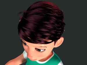female character peny 3D Model