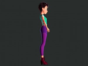 female character peny 3D Model