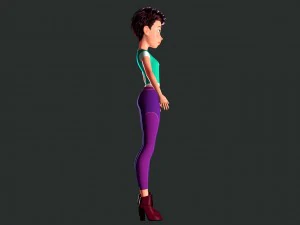 female character peny 3D Model