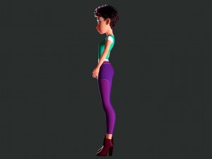 female character peny 3D Model