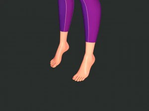 female character peny 3D Model