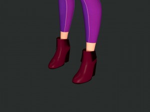 female character peny 3D Model
