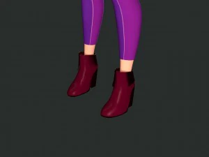 female character peny 3D Model