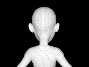 female character peny 3D Model