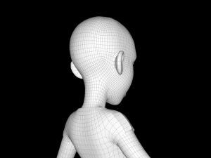 female character peny 3D Model