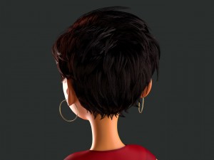 female character mery 3D Model