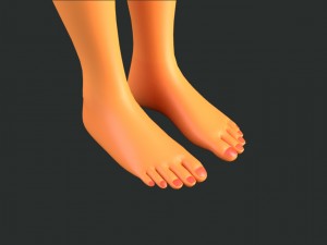 female character mery 3D Model