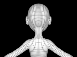 female character mery 3D Model