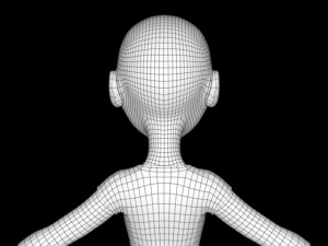 female character mery 3D Model