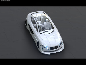 Affekta X-Fusion S2 BEST FUTURISTIC SCI-FI CYBER concept car Low-poly 3D मॉडल