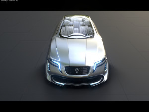 Affekta X-Fusion S2 BEST FUTURISTIC SCI-FI CYBER concept car Low-poly 3D मॉडल