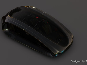 Affekta Futurex Sci-Fi BEST DESIGN Future Concept Cyberpunk Model 3D