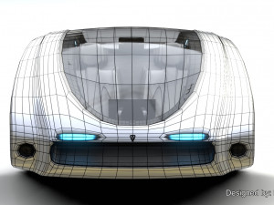 Affekta Futurex Sci-Fi BEST DESIGN Future Concept Cyberpunk Model 3D