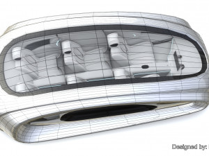 Affekta Futurex Sci-Fi BEST DESIGN Future Concept Cyberpunk Model 3D