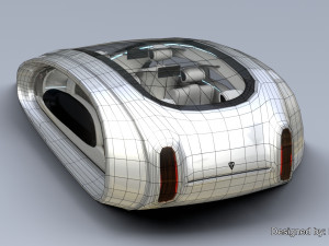 Affekta Futurex Sci-Fi BEST DESIGN Future Concept Cyberpunk Model 3D