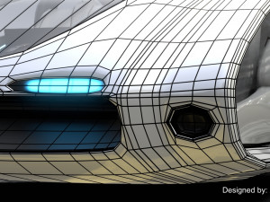 Affekta Futurex Sci-Fi BEST DESIGN Future Concept Cyberpunk Model 3D